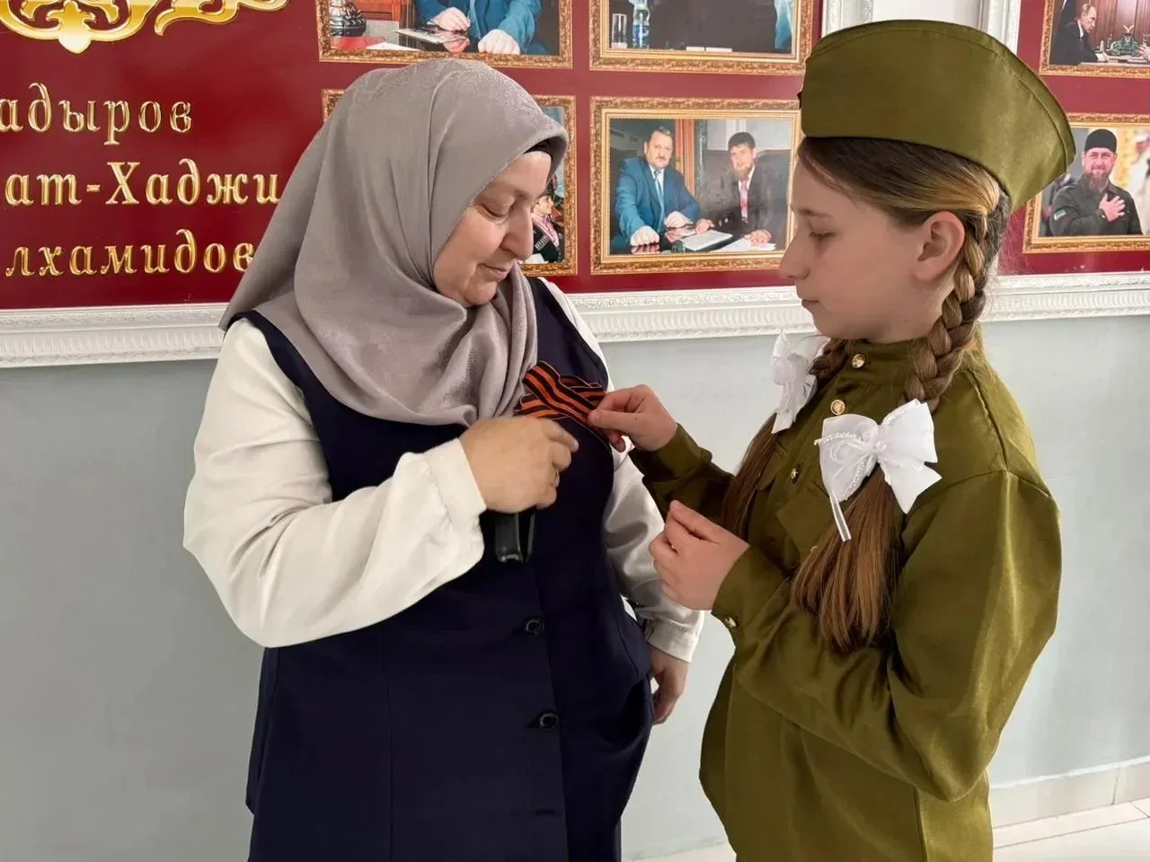 В преддверии празднования Дня Победы в МБОУ «Энгель-Юртовская СШ№1 им. Осмаева У.Г.» стартовала Всер