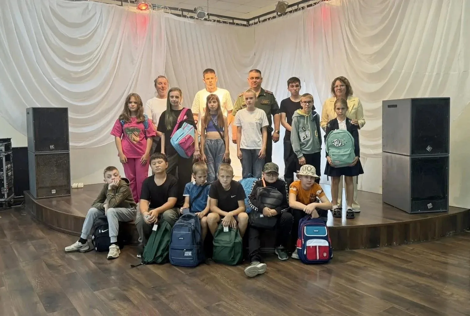 В филиале ЗАТО Сибирский прошло мероприятие в рамках акции «Соберем детей в школу».