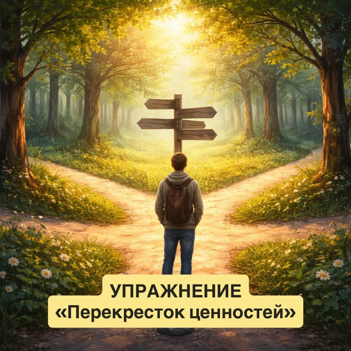 Упражнение «Перекрёсток ценностей»