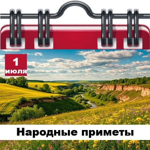 Народные приметы 1 июля