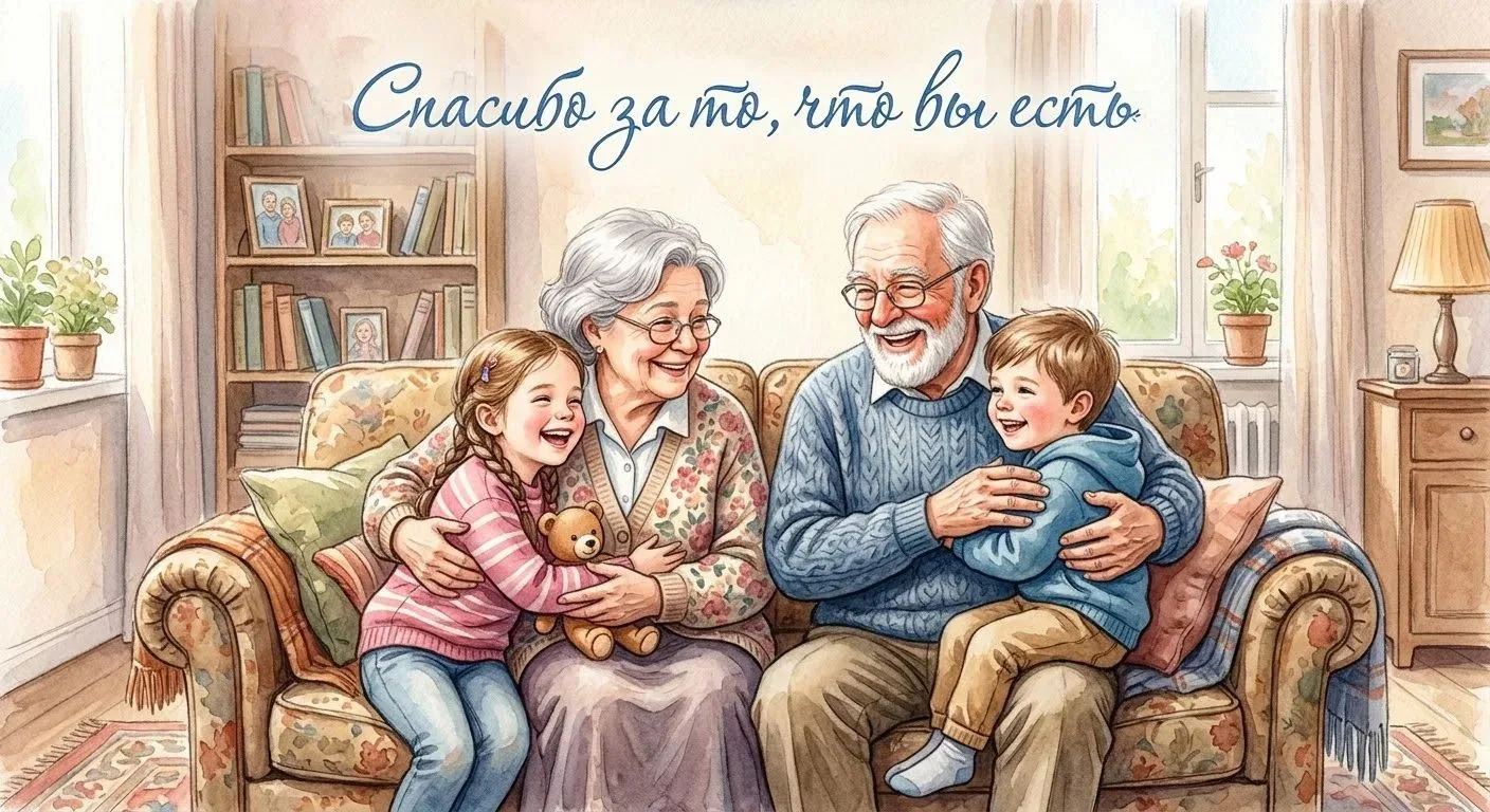 Поздравьте своих бабушек и дедушек