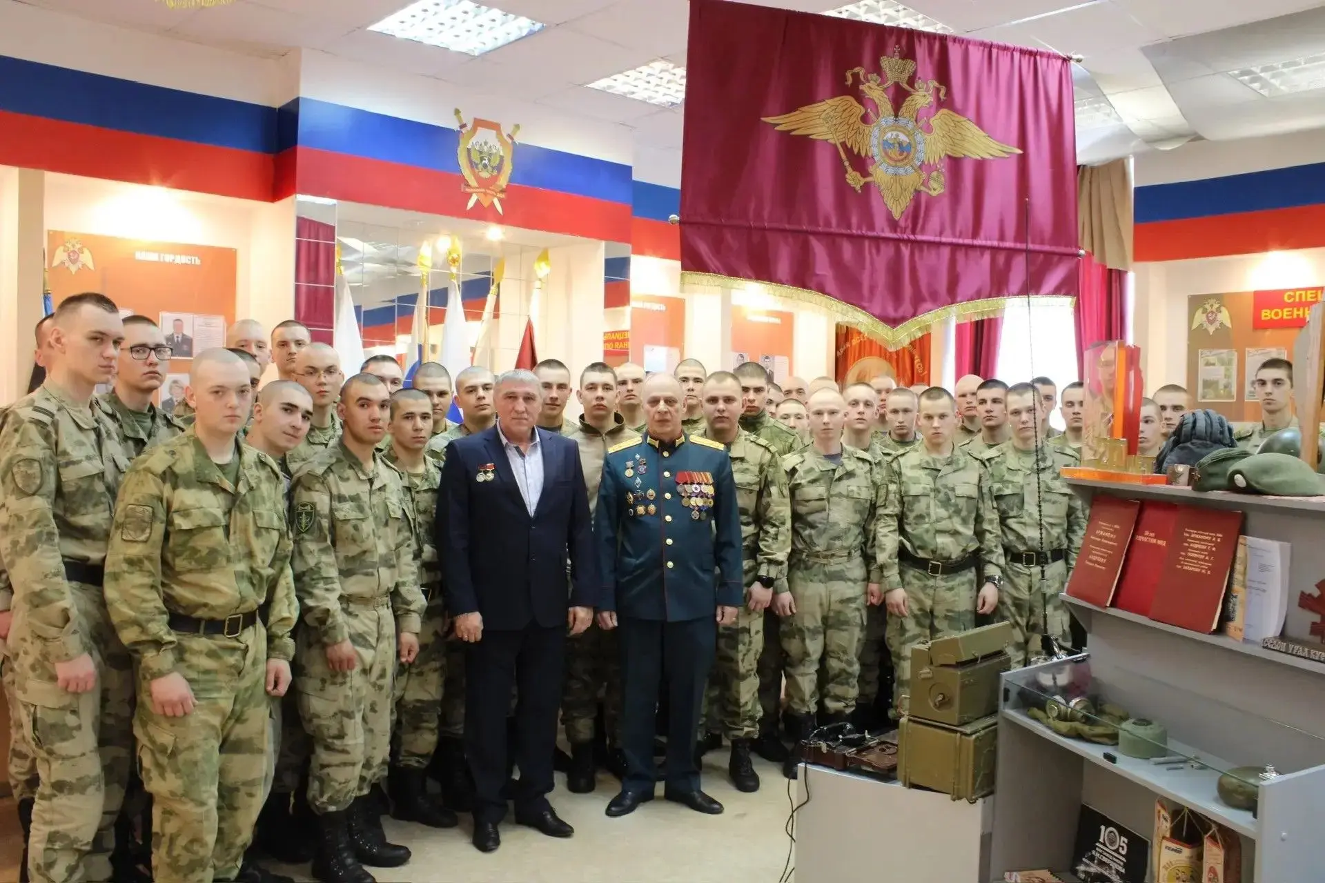 Ветеран Росгвардии рассказал военнослужащим о катастрофе на Чернобыльской АЭС  ➡️В Дзержинском полку