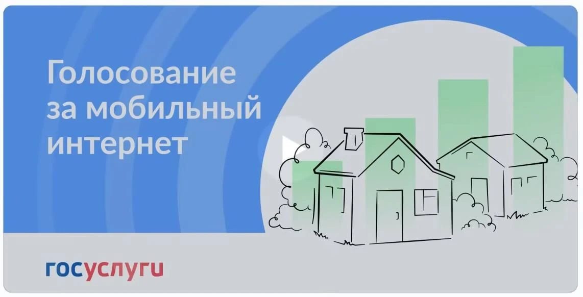Голосование за подключение к мобильному интернету малых населённых пунктов