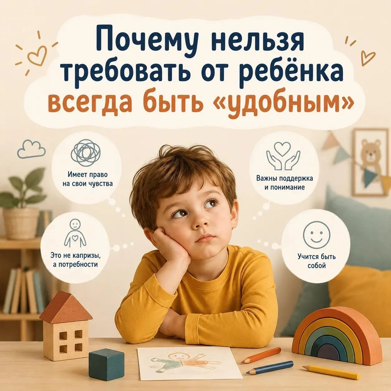 Тихий, послушный, не спорит, не задаёт лишних вопросов, делает всё с первого раза — так...