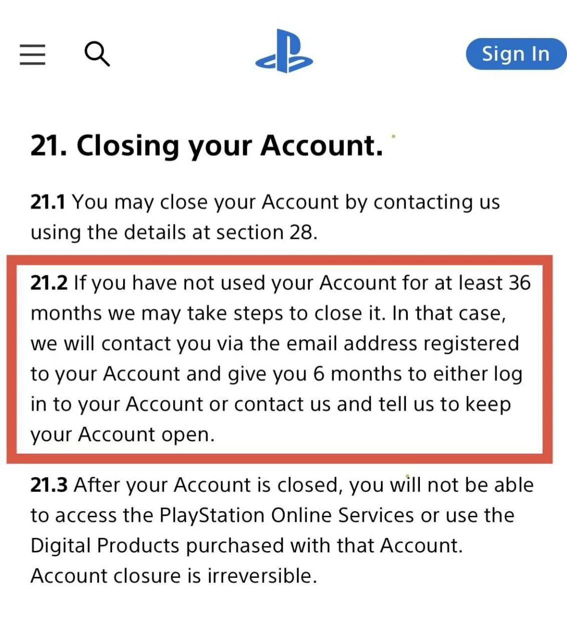 🎮 Sony начнет удалять заброшенные аккаунты PlayStation.