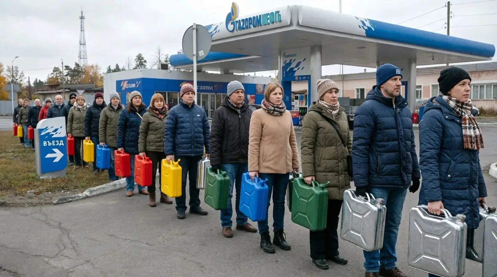 Бензин на вес золота