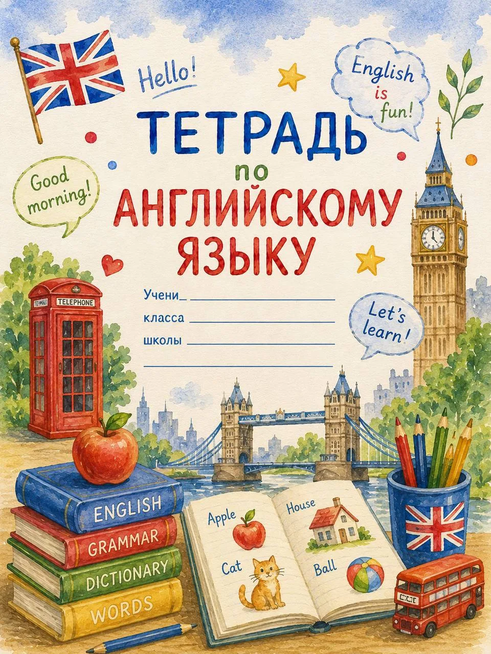 Обложки тетрадей #учителям #школьникам