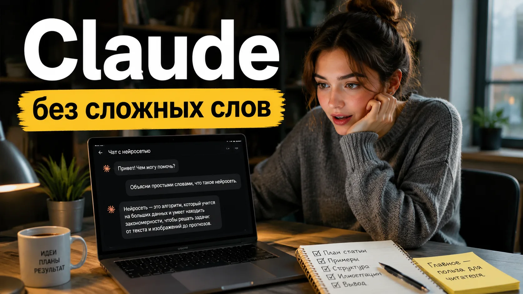 📝 Как новичку использовать Claude для текста, идей и проверок