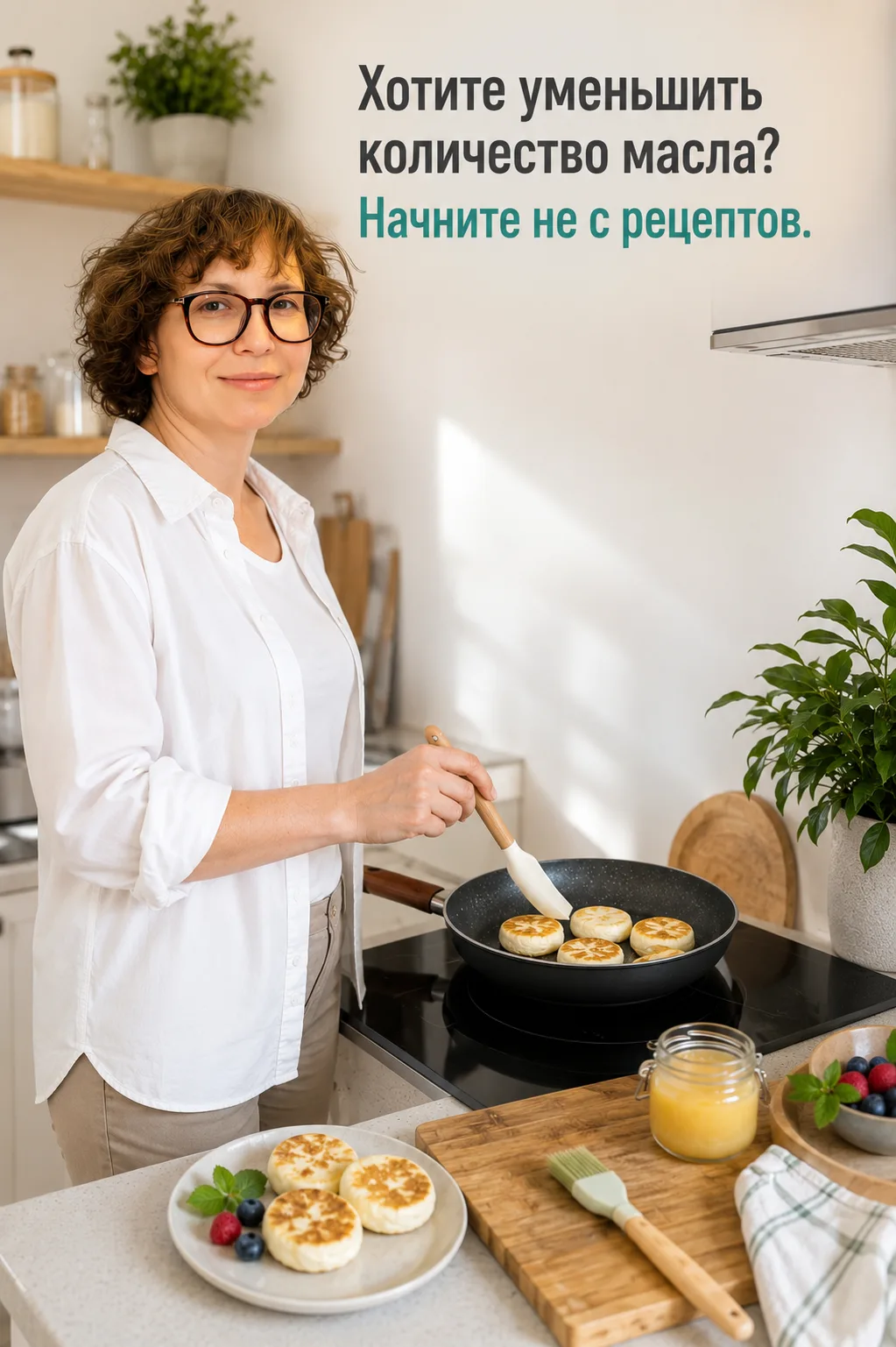 Хотите уменьшить количество масла? Начните не с рецептов.
