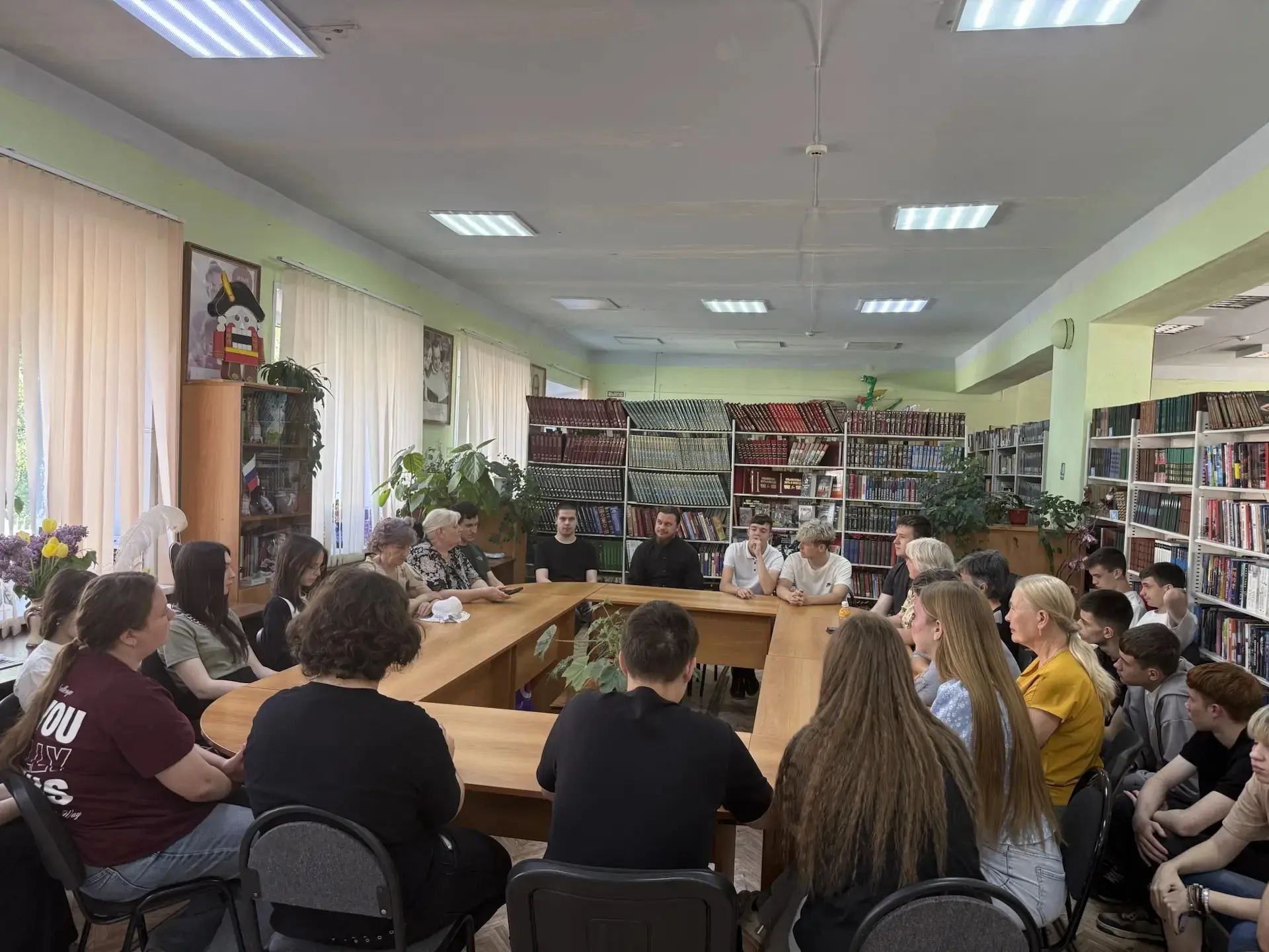 В преддверии Дня славянской письменности и культуры в Центральной городской библиотеке ...