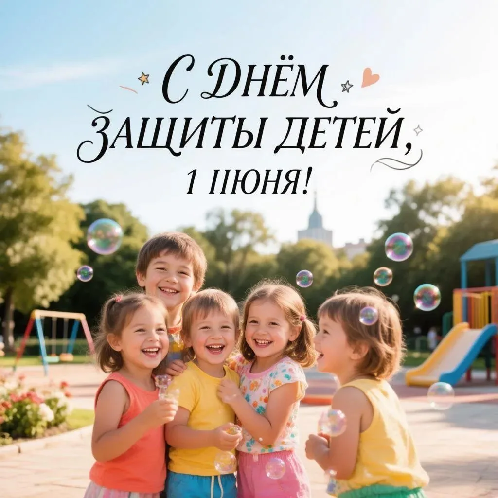 🎈С Днём защиты детей!
Этот праздник напоминает нам о важности заботы и поддержки подрастающего поко