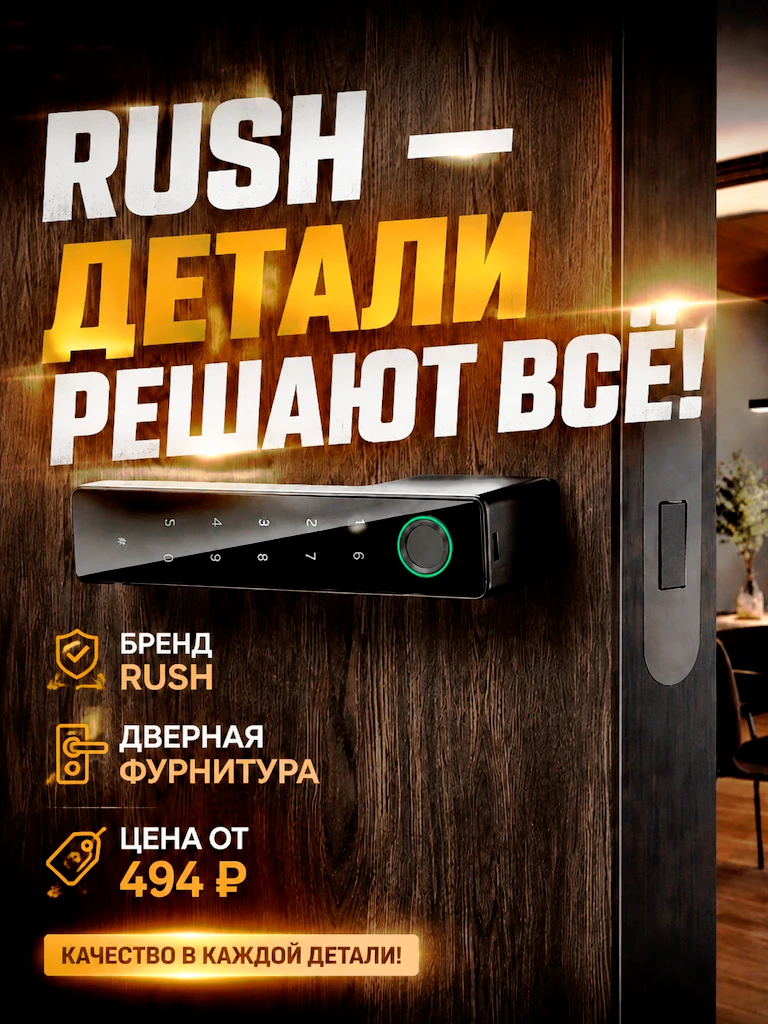 RUSH - детали решают всё!💯 Максимум функциональности без лишних слов!💗