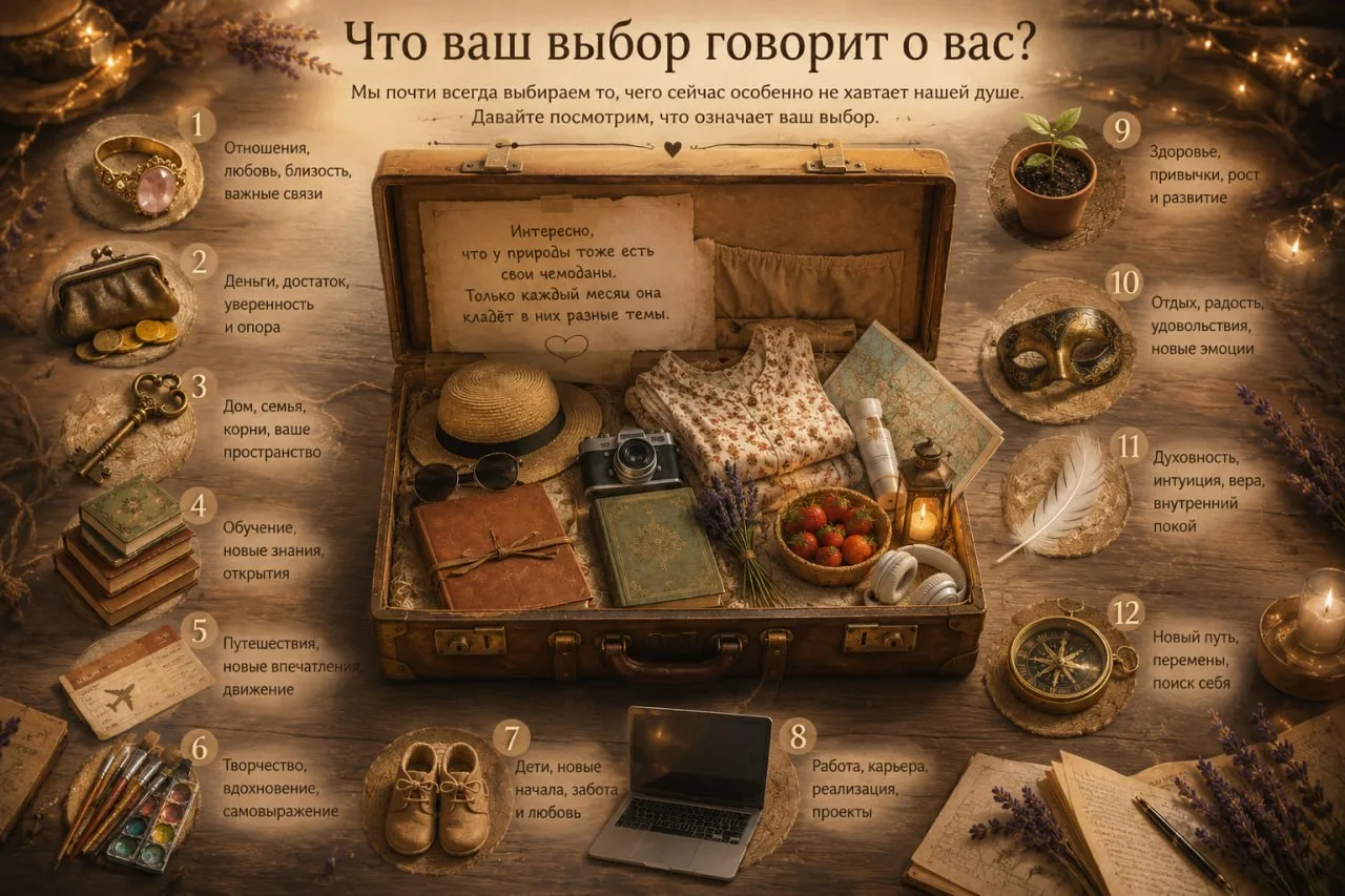 Что ваш выбор говорит о вас?

Конечно, этот тест попытка предсказать будущее, но очень часто мы бесс