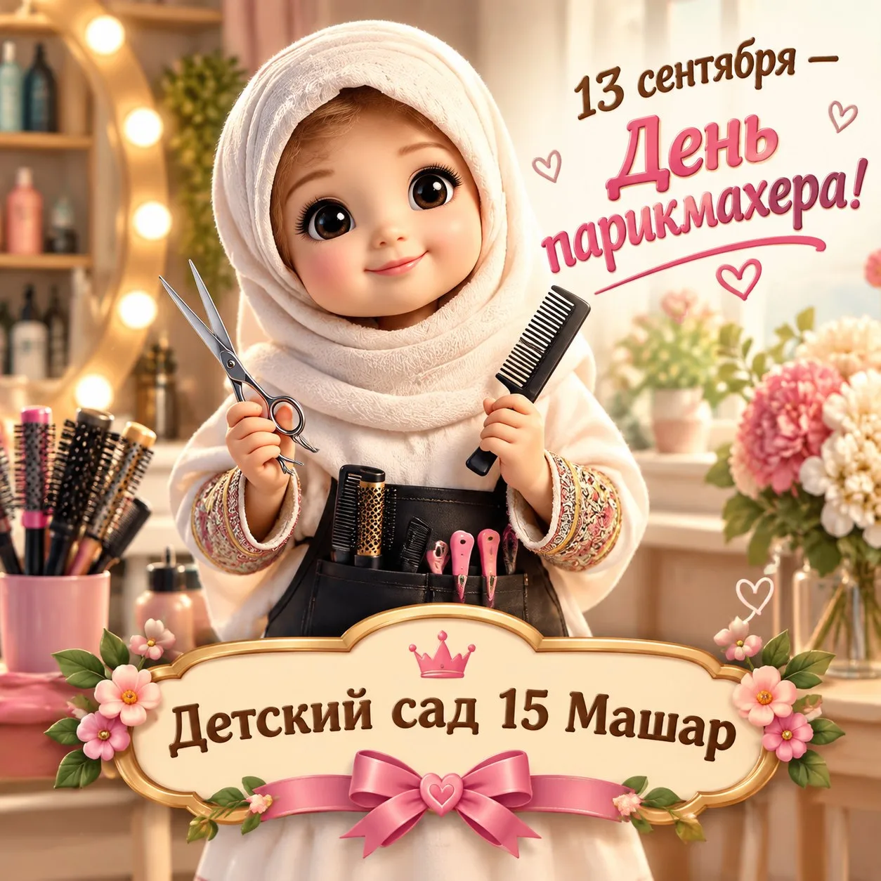 13 сентября — неофициальный, но очень теплый праздник всех, кто дарит людям красоту и х...