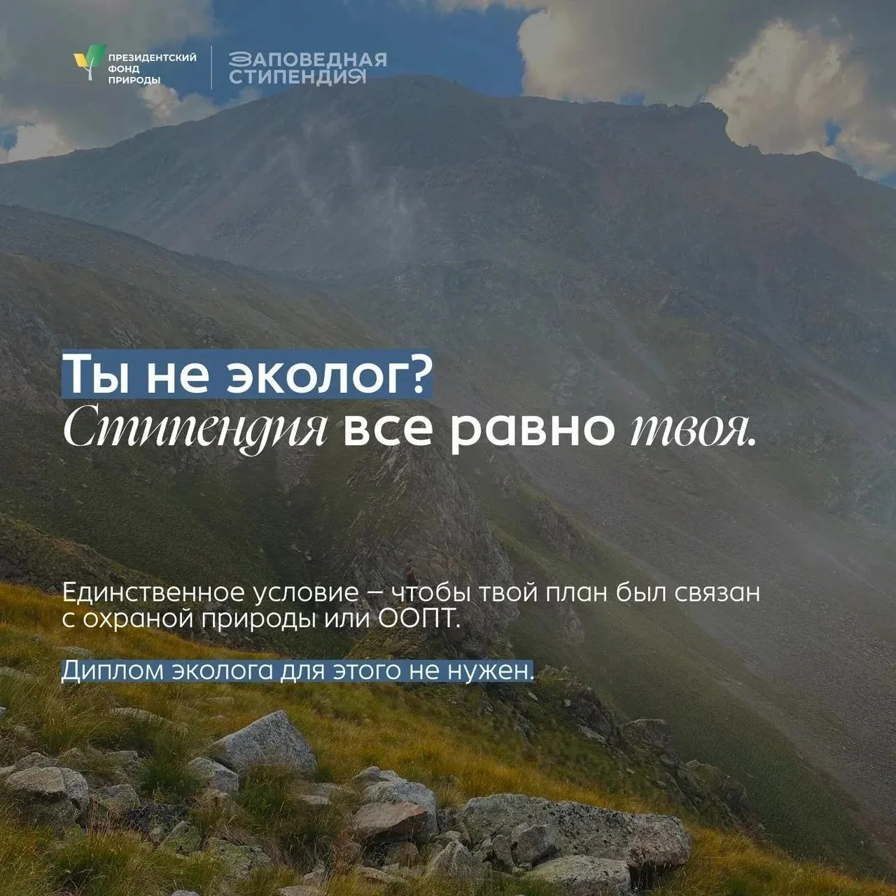🌿 Задумывались ли вы о том, чтобы связать свою жизнь с охраной природы?
