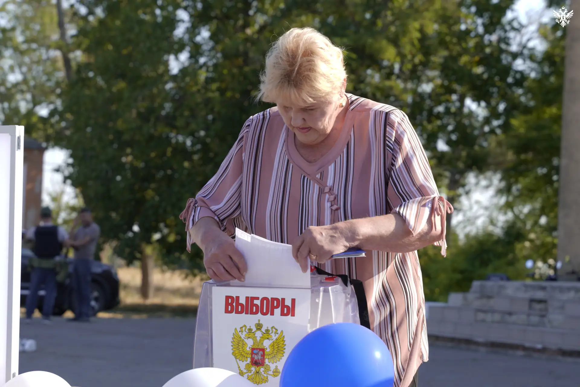 В Геническом округе стартовало досрочное голосование на выборах в Госдуму