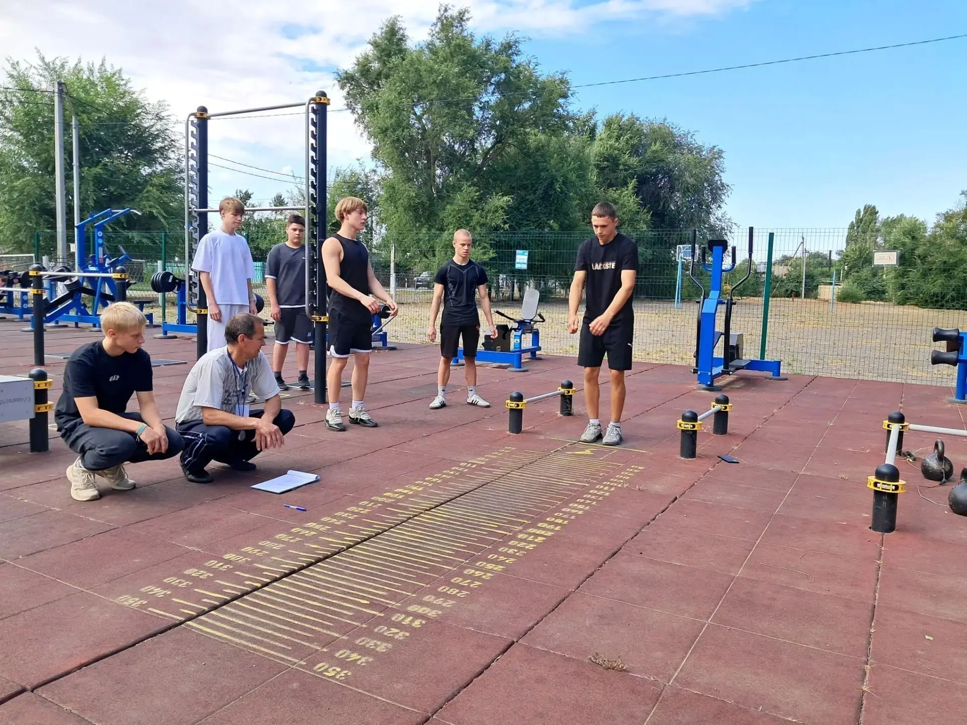 В рамках подготовки к празднованию Дня физкультурника на базе Ремонтненской районной де...