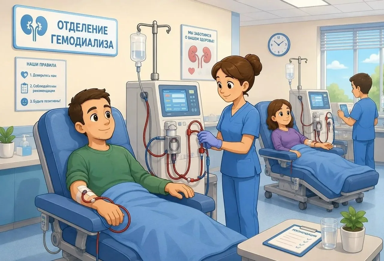 На постоянную официальную работу в отделении искусственной почки «Больницы Вишневского»...