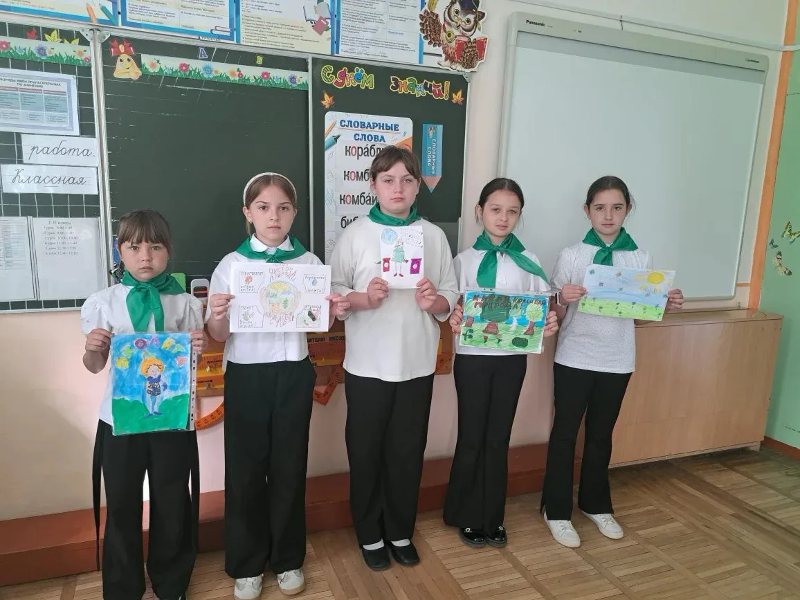✨ **Наши Эколята — 4А класс: весело и с пользой!** ✨  Наши юные защитники природы, ученики 4А класса