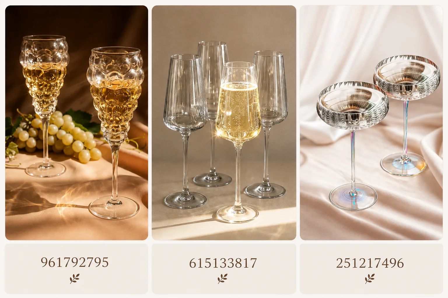 🥂 Подборка элегантнейших бокалов для уютных вечеров!