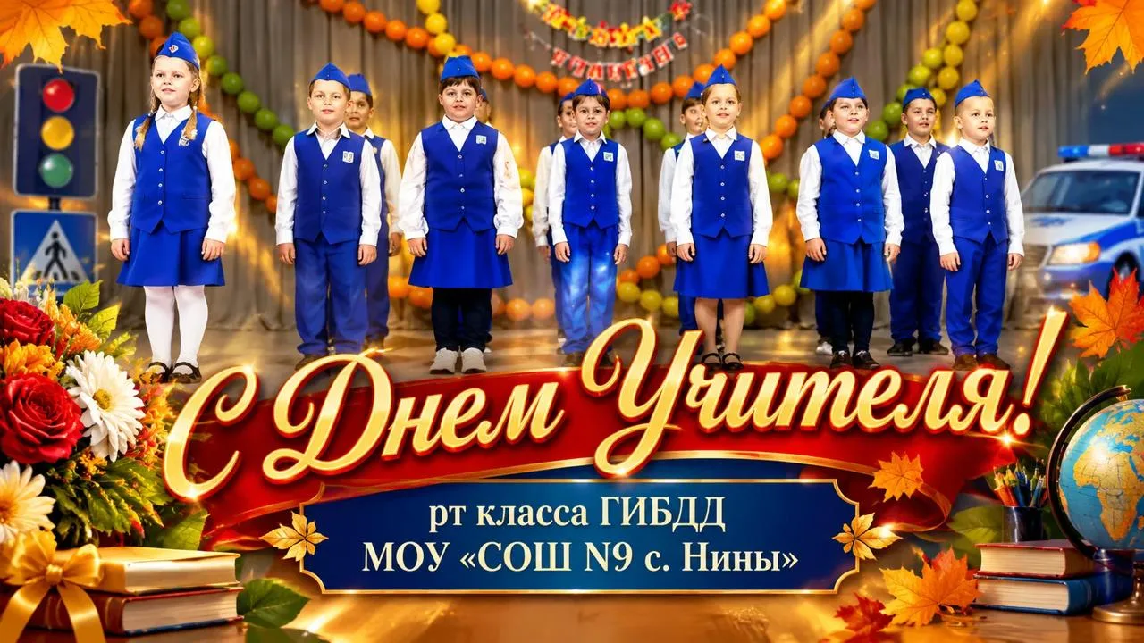 🎈С Днём учителя, наши дорогие наставники!
