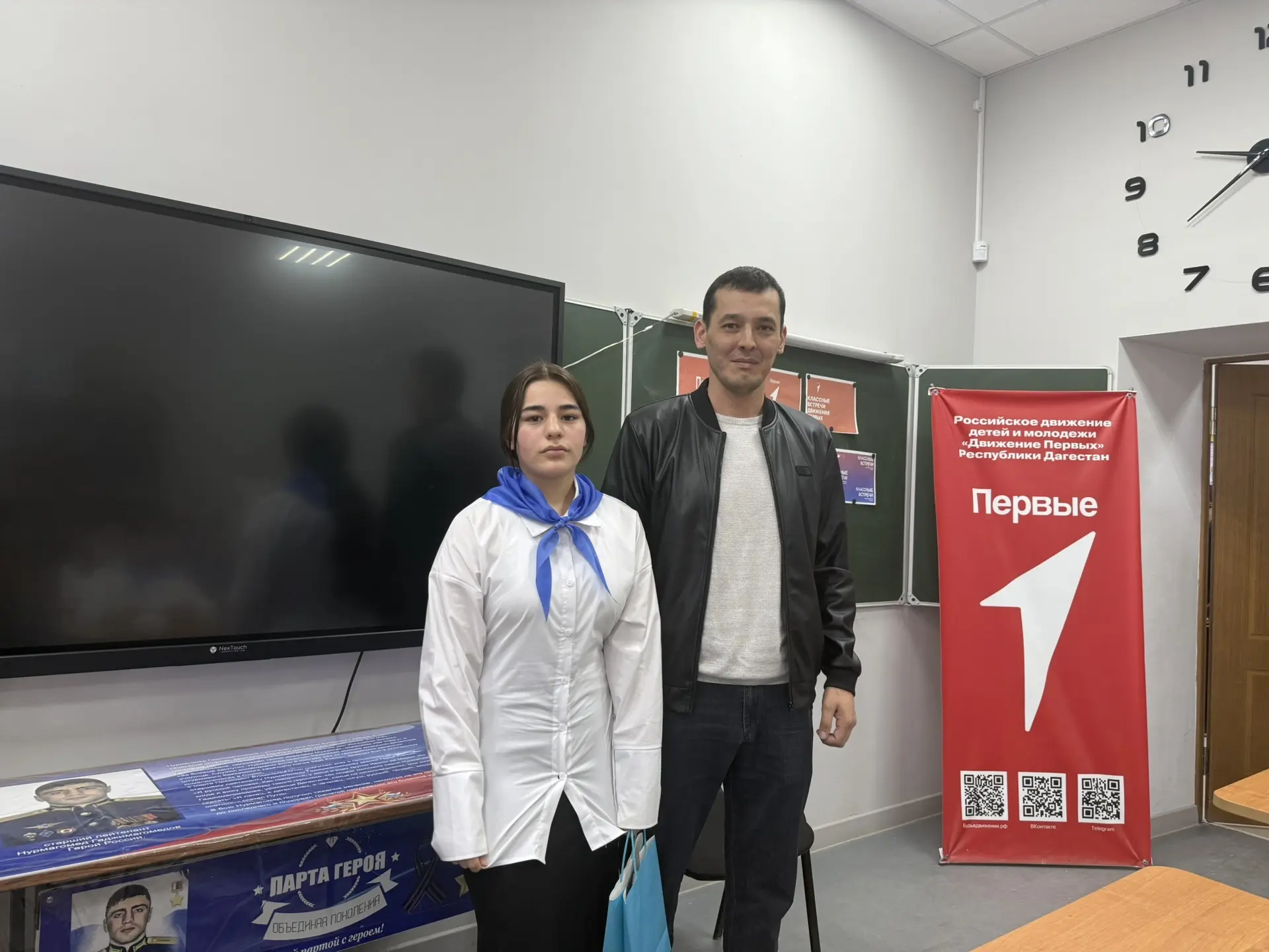🇷🇺 Встреча с Героем в преддверии Дня защитника Отечества  В преддверии праздника мужества и чести в 