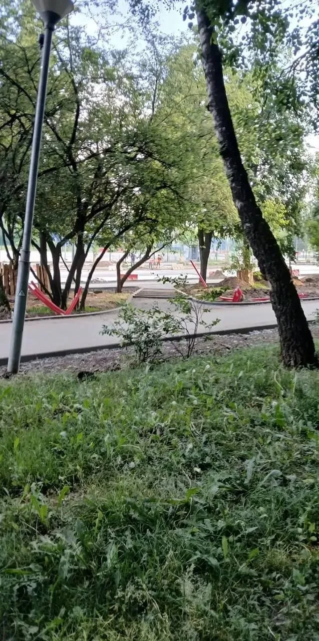 🏗 На Ореховом бульваре продолжается масштабное обновление территории

🚶 В рамках работ специалисты