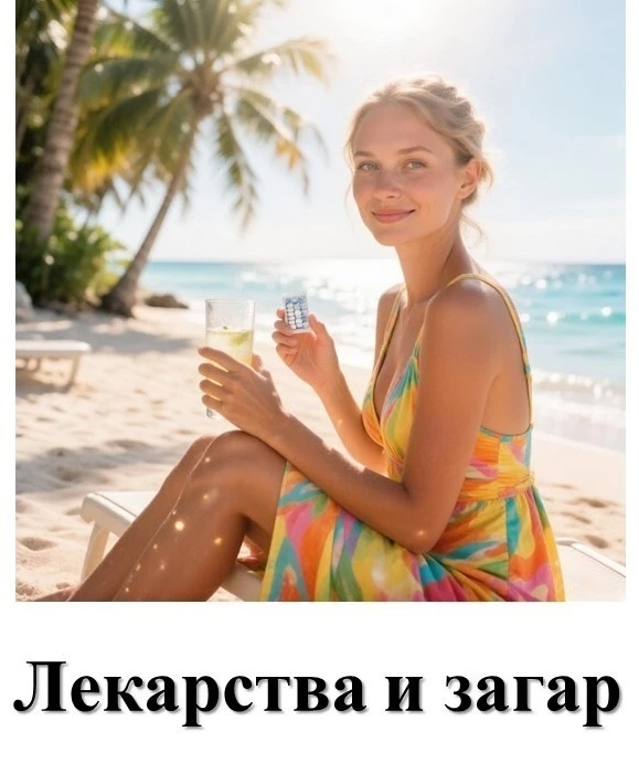 Собираетесь на отдых? Зовет море и солнце? Перечитайте инструкции к лекарствам, которые вы принимает