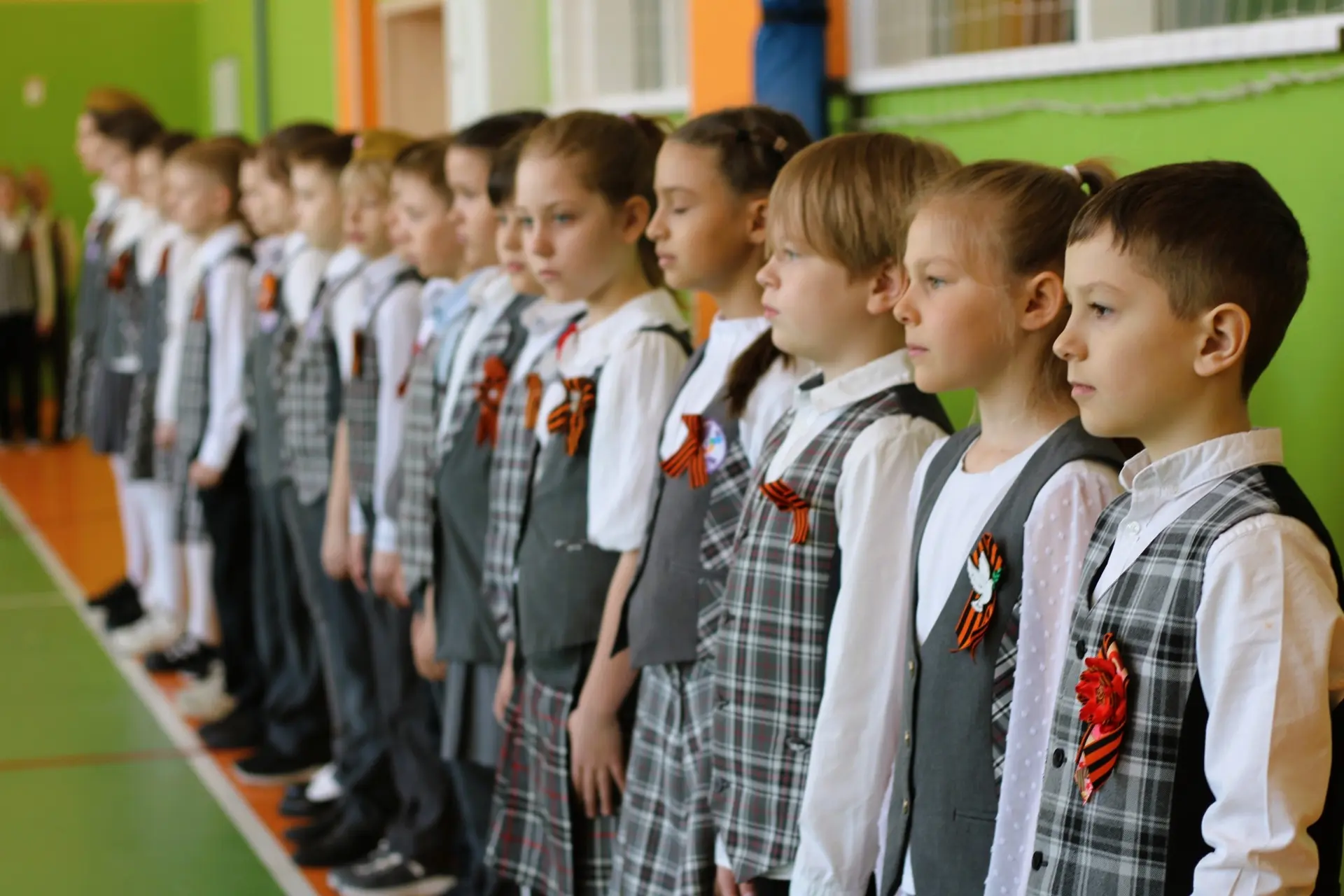 ⭐️Парад юных патриотов  25 апреля в нашей школе среди 1-х и 3-х классов прошёл Парад юных патриотов,