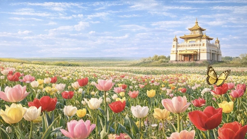 🌷Добро пожаловать на Фестиваль тюльпанов 2026 в Калмыкии! 🌷