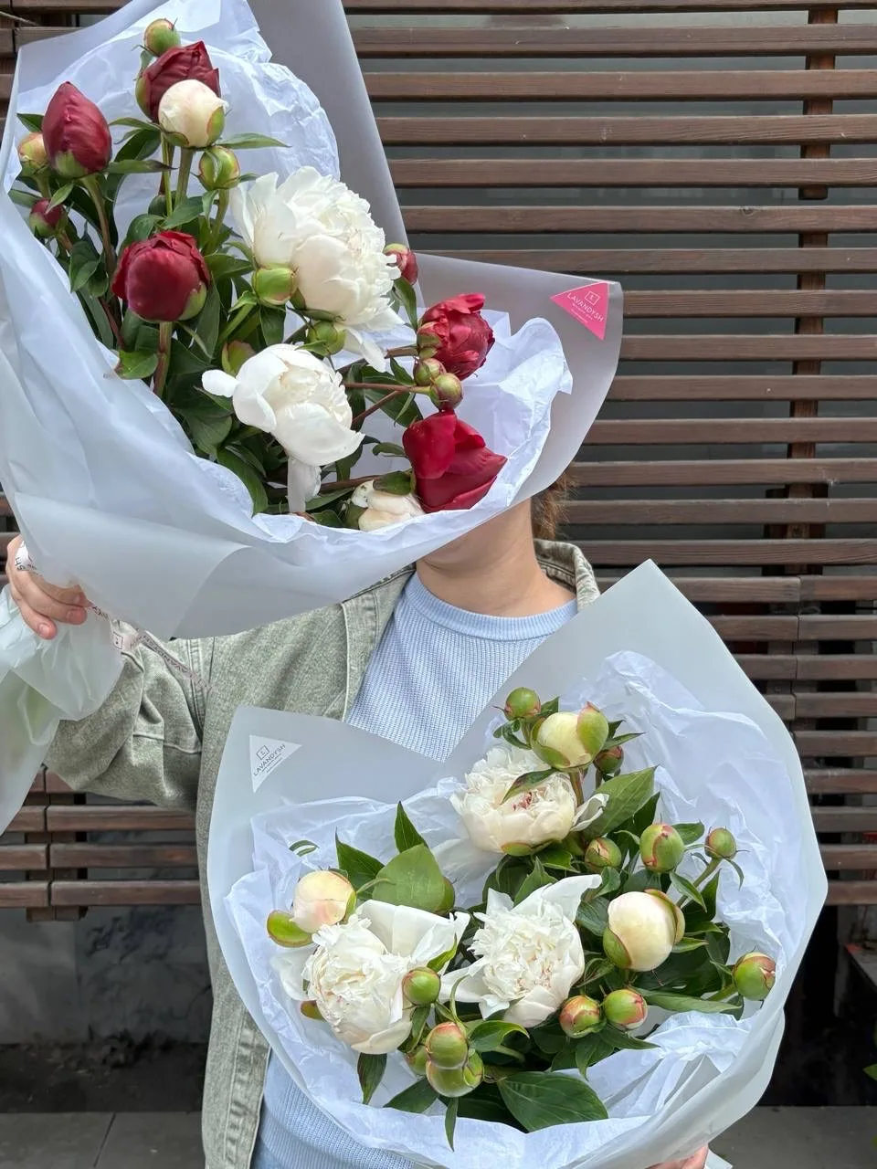 свежая фермерская доставка местных пионов 🌺
