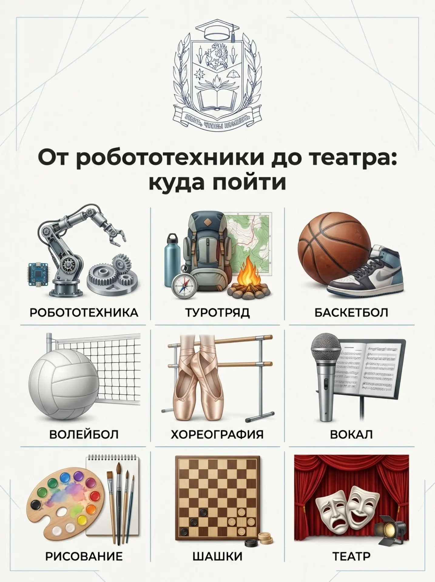 Дополнительное образование на 2026–2027 учебный год 🏫