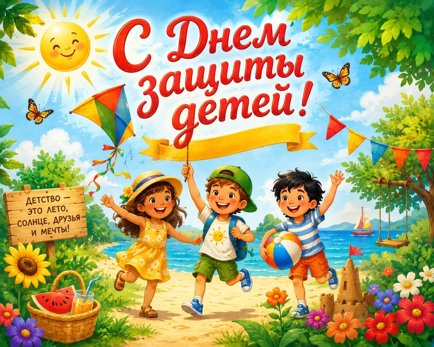 🌟 С Днём защиты детей!