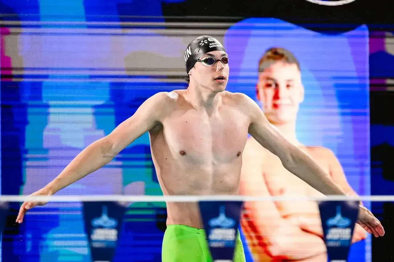 Студент ДВГАФК на чемпионате Европы по водным видам спорта🏊‍♂️