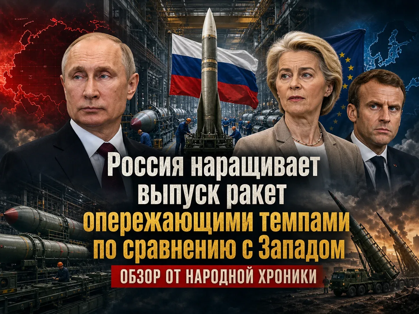 Планы Киева привели к непредвиденному результату: Россия наращивает выпуск ракет опережающими темпам