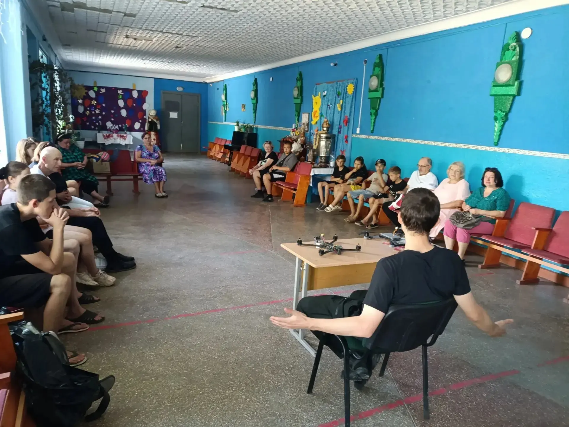 🔵В Таврийском поселковом клубе прошёл информационный час посвящённый актуальной и важной теме:" Опа