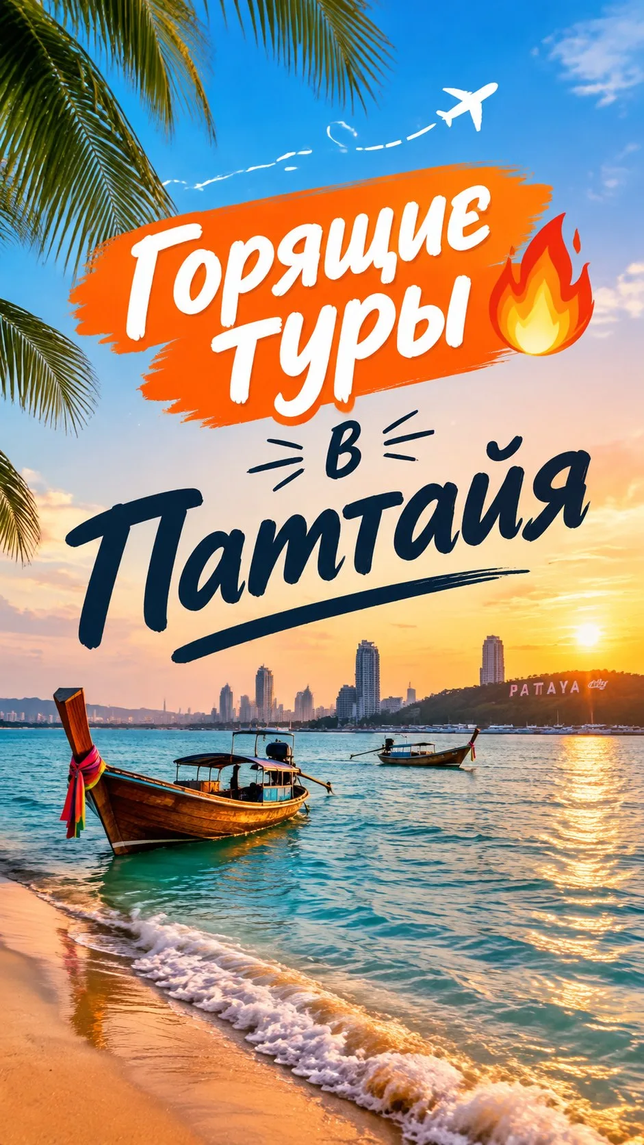 🔥🌴Паттайя ждёт: успей поймать волну приключений!🌴🔥