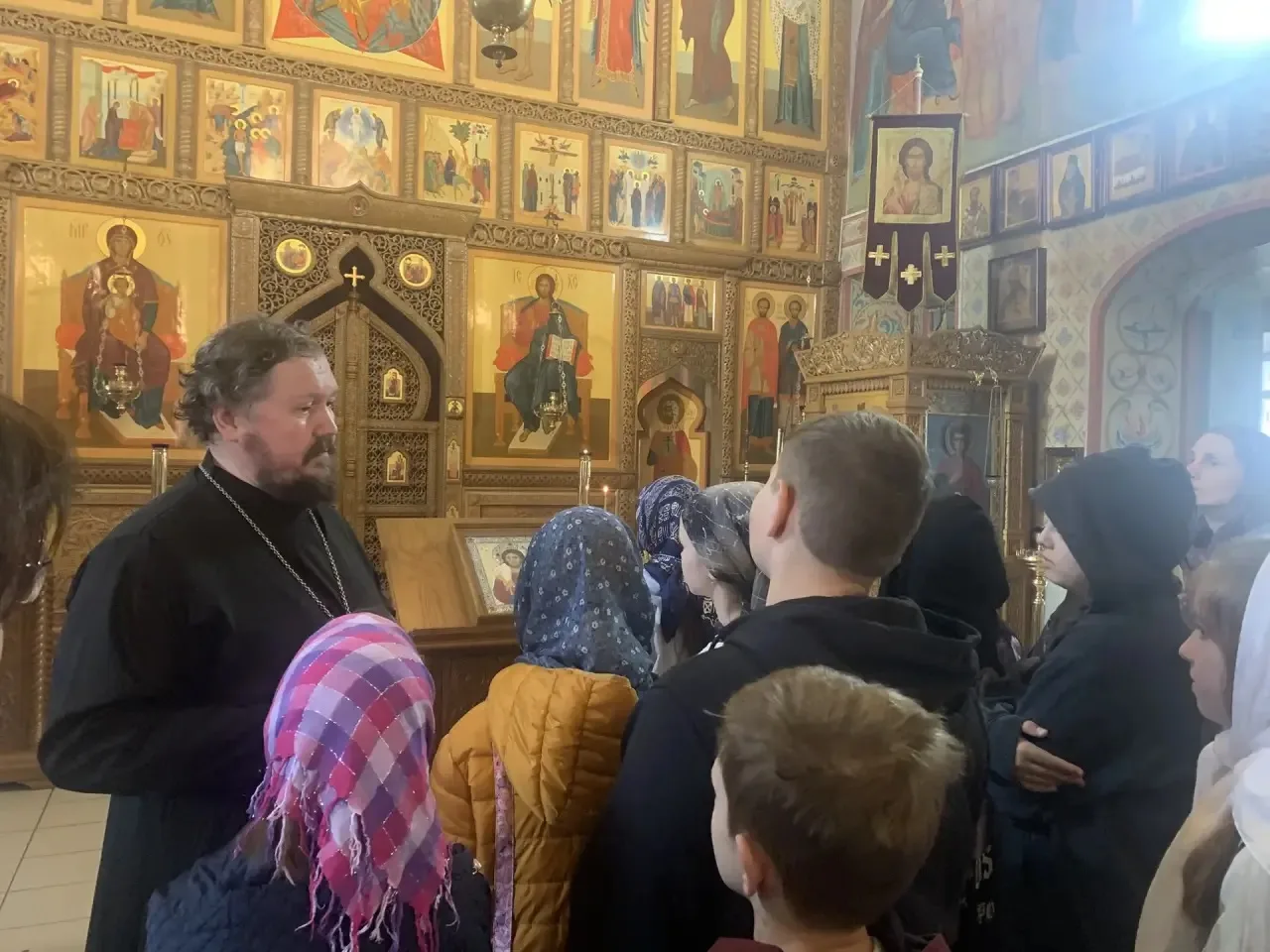 Посещение храма Космы и Дамиана в Космодемьянском  📍 Ученики 4 класса «П» посетили храм Космы и Дами