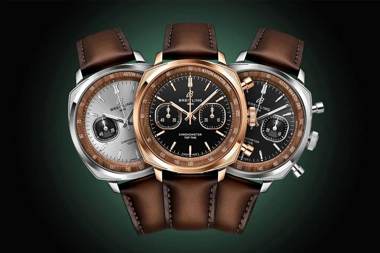 Breitling и Aston Martin DB5: три хронографа, три характера