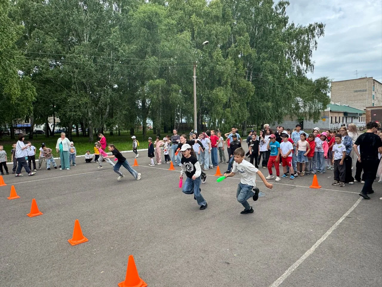 ⚽️Вчера в рамках тематики трека «Орленок-спортсмен» наши юные орлята из пришкольного лагеря показали