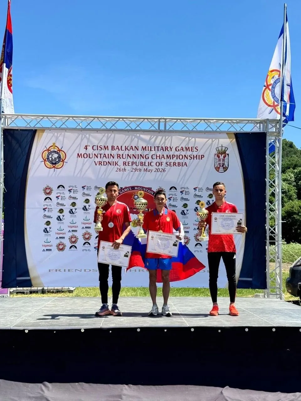 🏆 ПОБЕДА! ДЕНИС ЧЕРТЫКОВ – ЛУЧШИЙ НА БАЛКАНСКИХ ВОЕННЫХ ИГРАХ! 🇷🇺🏃‍