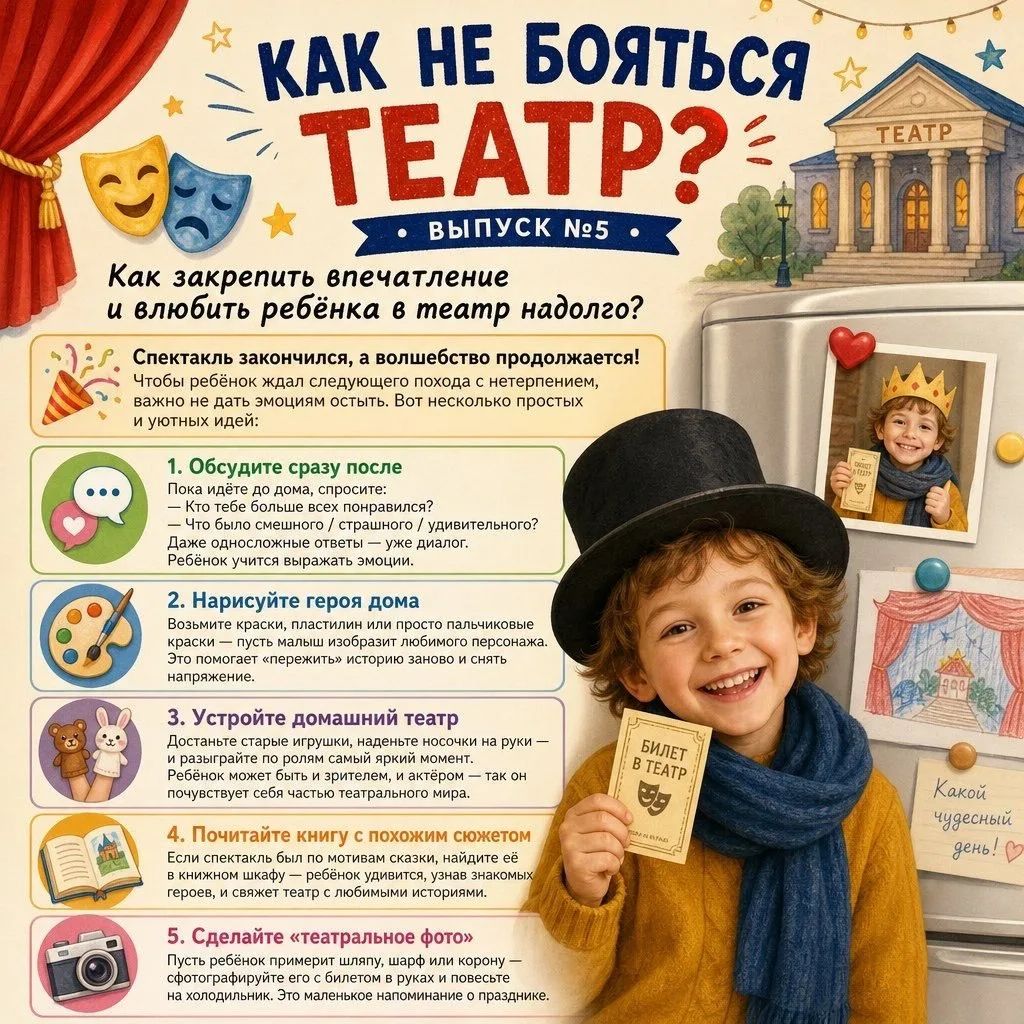 🎭 Рубрика «Как не бояться театр?» — финальный, 5-й выпуск!