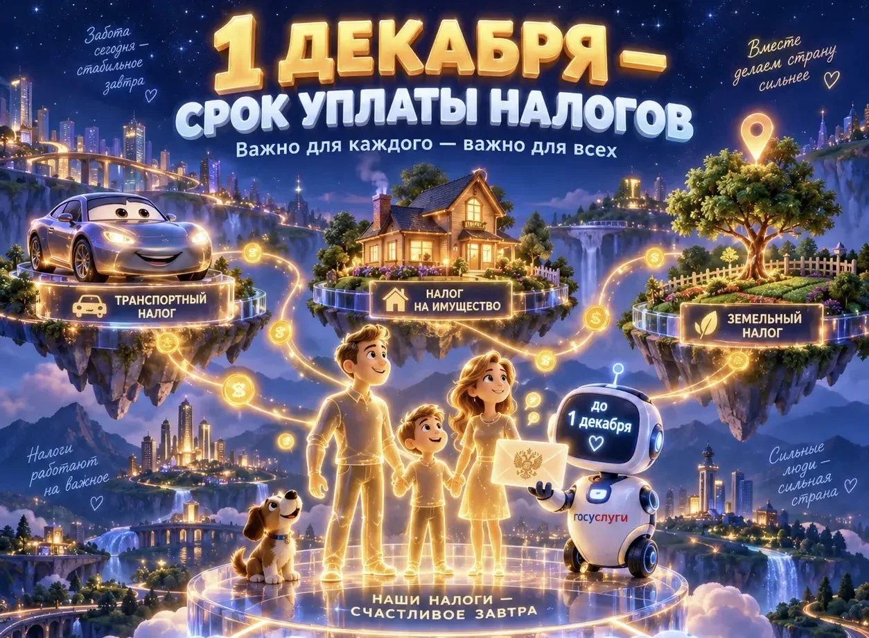 Налоги — это наш вклад в будущее!