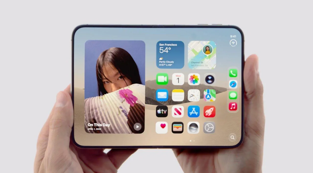 Apple показал новый складной iPhone Duo