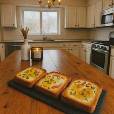 🥪 Завтрак за 15 минут — просто, сочно и ооочень вкусно! 😍
Идеален для ленивого утра или быстрого п