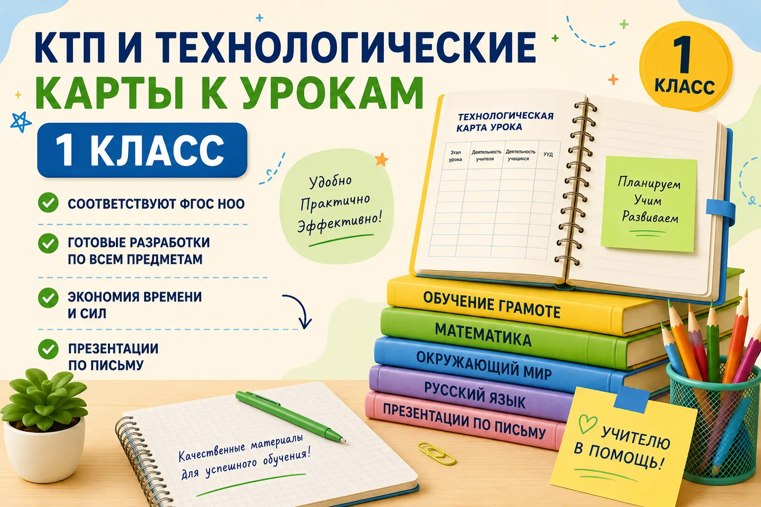 📚 Собрала для вас большую подборку материалов для 1 класса!

Если не хочется тратить вечера на поис