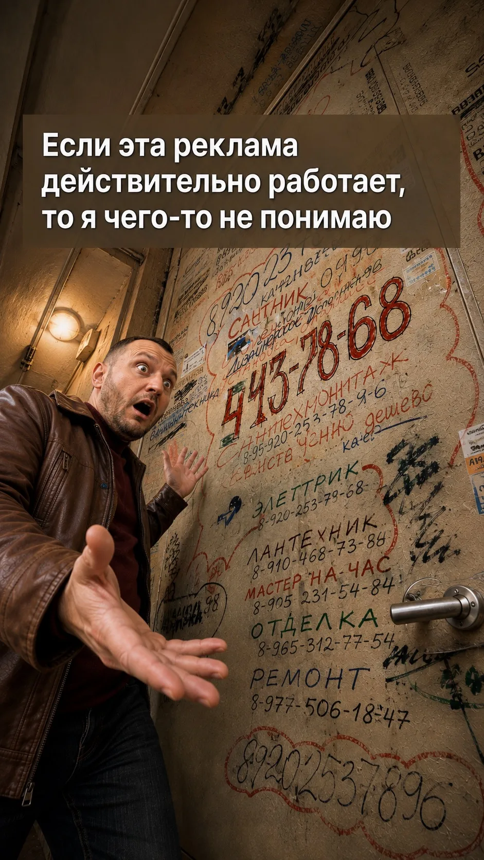 Позвонили бы по такой рекламе?