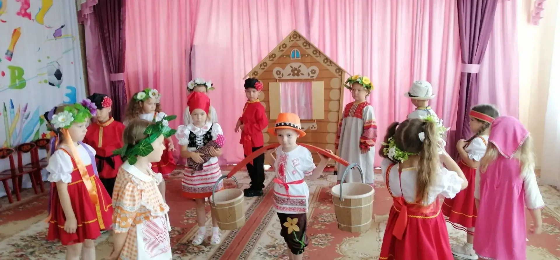 🌾Погружение в традиции: неделя белорусской культуры в группе «Улыбка»!