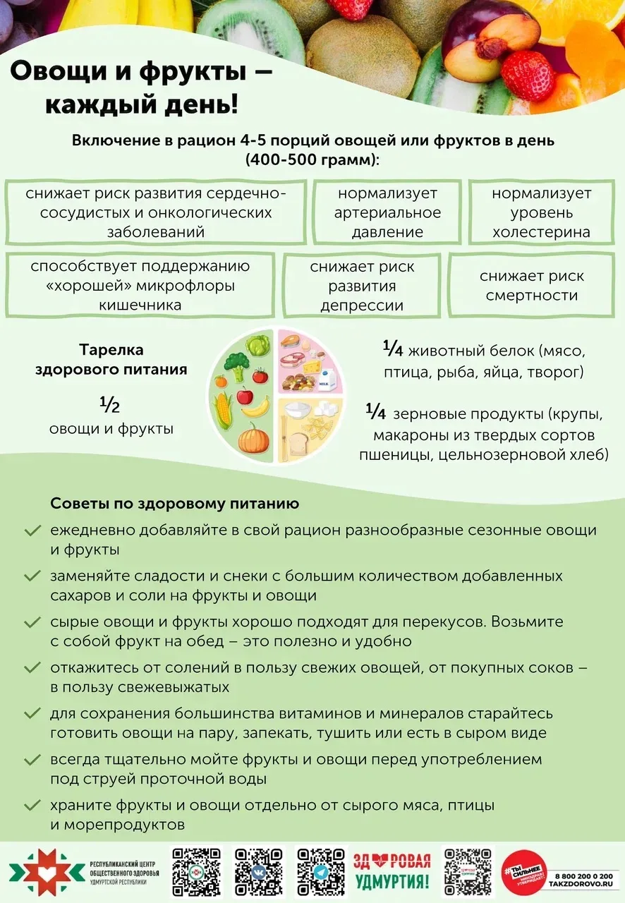 🥕🍎 Неделя сохранения здоровья детей.