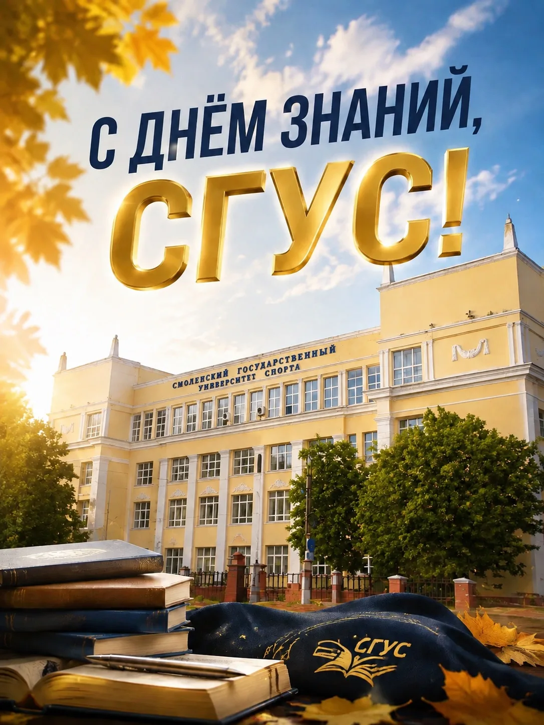 🎓 С ДНЁМ ЗНАНИЙ, СГУС!